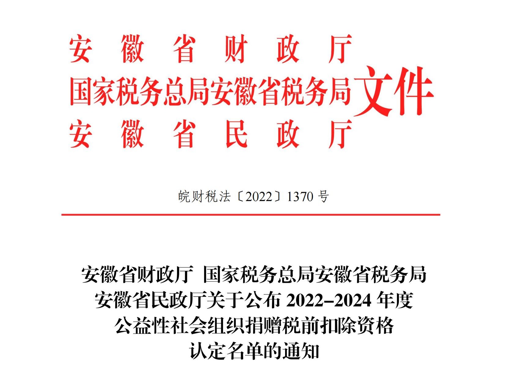 我会获得公益性社会组织捐赠税前扣除资格！